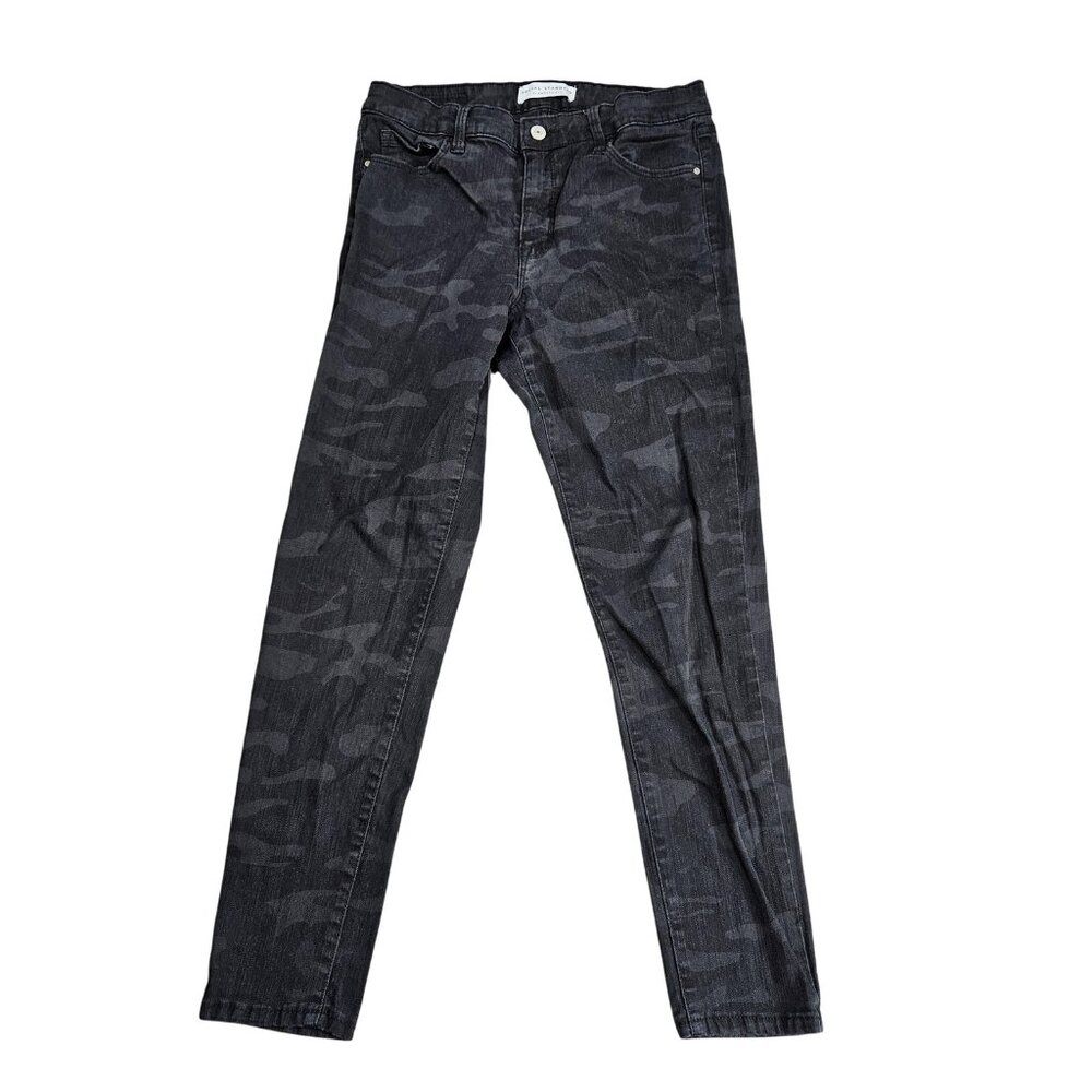 Social Standard By Sanctuary Ankle Skinny Jeans Womens 6 Gray Camo Stretch Denim